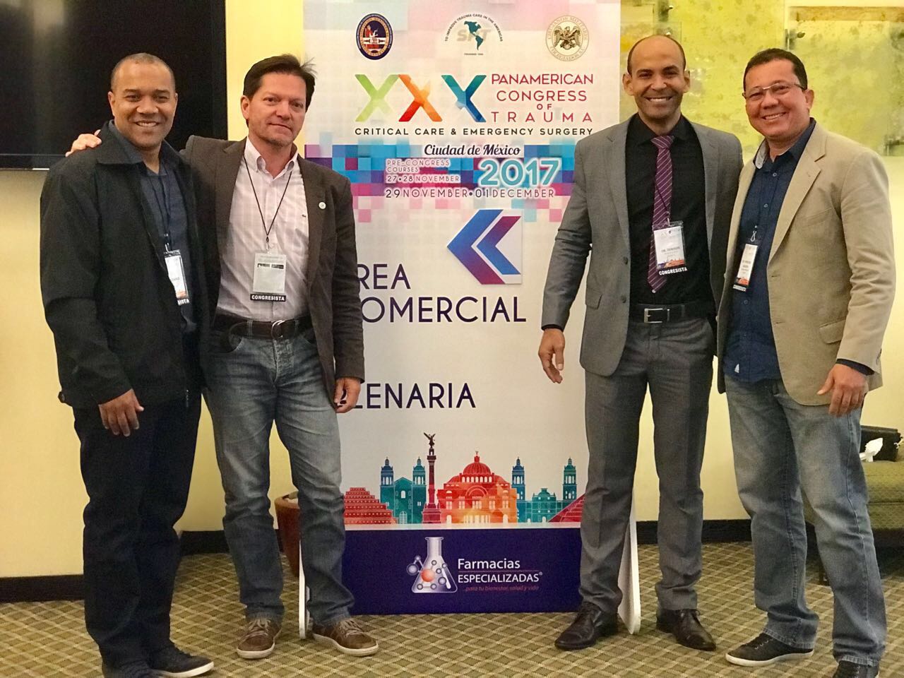 Cofen participa 17º Congresso Panamericano de Trauma Cofen