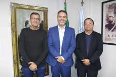 Reunião presidente do Cofen com prefeito eleito de Porto Velho