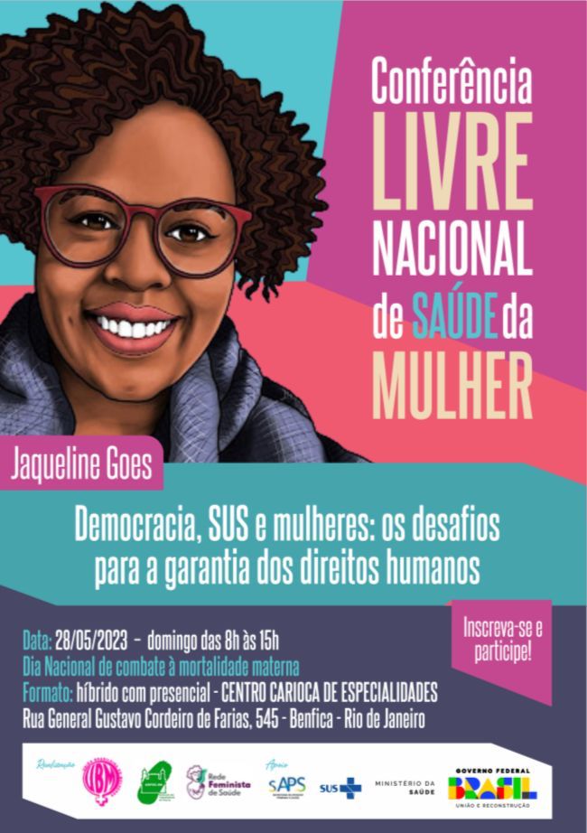 Nacional Conferência Livre Nacional De Saúde Da Mulher Jaqueline Goes