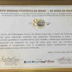 Placa de homenagem ao presidente do Cofen